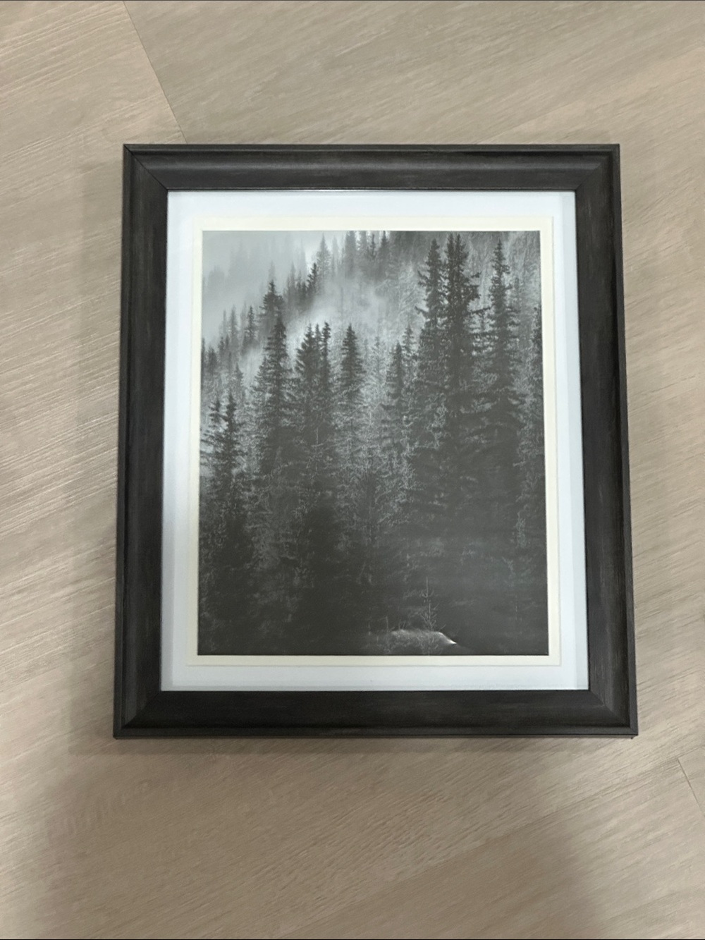 Black/Grey Wooden Frame